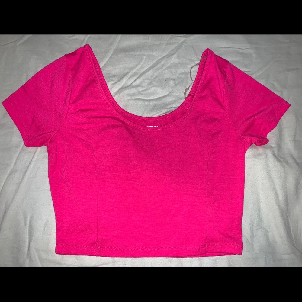 Hot Pink crop top